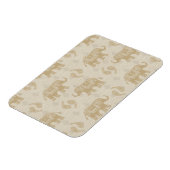 エレファントカーキキャラバンパターン マグネット (左側)