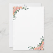 エレファントガールベビーシャワー サンキューカード (裏面)