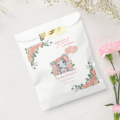 エレファントガールベビーシャワー フェイバーバッグ (封をした状態)