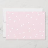 エレファントガール赤ちゃんシャワーbyメールの招待状 招待状 (裏面)