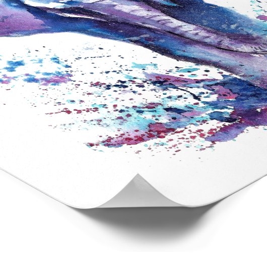 エレファントキッズアート ポスター (角)