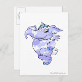 エレファントクラウド ポストカード (正面/裏面)