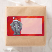 エレファントクリスマスオンレッド ラベル (インサイチュ)