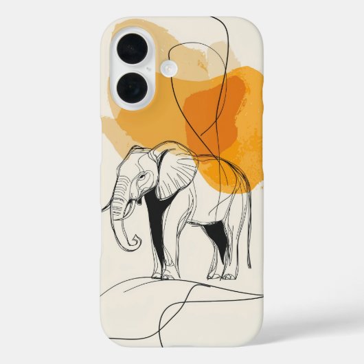 エレファントグレースiPhone / iPadケース Case-Mate iPhoneケース (裏面)