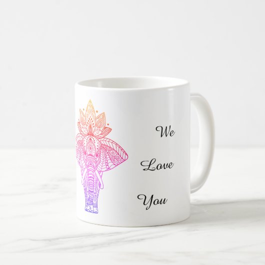 エレファントコーヒーマグ コーヒーマグカップ (正面右)