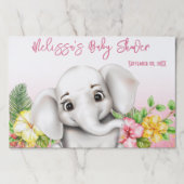 エレファントサファリジャングルティアウェイ紙パッド ペーパーパッド (正面)