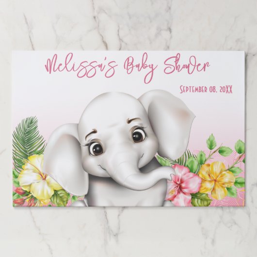 エレファントサファリジャングルティアウェイ紙パッド ペーパーパッド (正面)