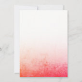 エレファントサファリトロピカルジャングルバースデーパーティー 招待状 (裏面)