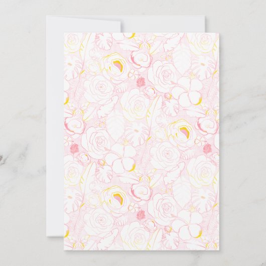 エレファントサファリトロピカルジャングルベビーシャワー 招待状