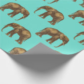 エレファントサファリワイルドライフ ラッピングペーパー (角)