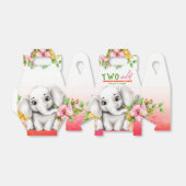 エレファントサファリ2nd誕生日のお気に入りボックス フェイバーボックス (折り畳みなし)