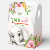 エレファントサファリ2nd誕生日のお気に入りボックス フェイバーボックス (オープン)