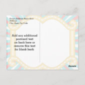 エレファントサーカスキッズボーイズ誕生日ありがとう ポストカード (裏面)