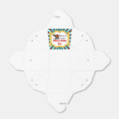 エレファントサーカスフレームキッズボーイズバースデーパーティー フェイバーボックス (折り畳みなし)