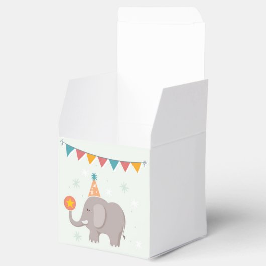 エレファントサーカス誕生日パーティーのお願い フェイバーボックス (オープン)