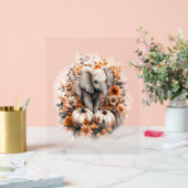 エレファントシャツカントリーカボチャ アクリルサイン (ウェディング)