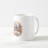 エレファントシャツカントリーカボチャ コーヒーマグカップ (正面右)