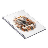 エレファントシャツカントリーカボチャ ノートブック (右側)