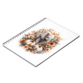 エレファントシャツカントリーカボチャ ノートブック (左側)