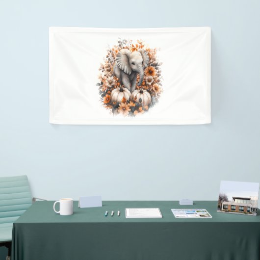 エレファントシャツカントリーカボチャ 横断幕 (トレードショー)