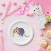 エレファントシュレウ紙プレート ペーパープレート (パーティー)