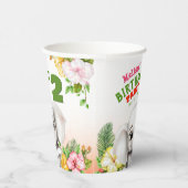 エレファントジャングルサファリバースデーパーティー 紙コップ (右)