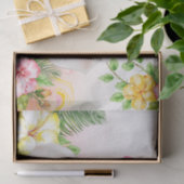 エレファントジャングルサファリパーソナライズされたーベビーシャワー 薄葉紙 (ギフト)