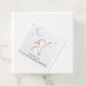 エレファントスタームーンダスティブルーボーイベビーシャワーギ フェイバータグ (インサイチュ)