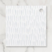 エレファントスタームーンダスティブルーボーイベビーシャワーギ フェイバータグ (裏面)