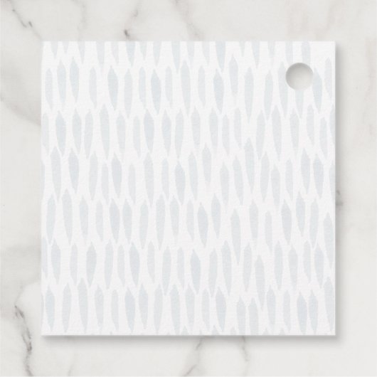 エレファントスタームーンダスティブルーボーイベビーシャワーギ フェイバータグ (裏面)