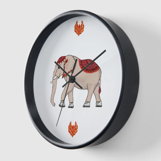 エレファントタイスタイル時計。 壁時計 (傾斜)