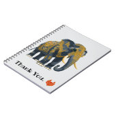 エレファントタイスタイル。 ノートブック (左側)