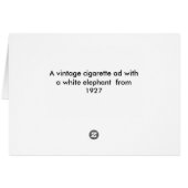 エレファントタバコ–1900 動揺して - (裏面横)