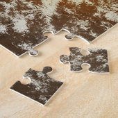 エレファントツリー抽象芸術 ジグソーパズル (側面)