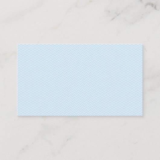 エレファントディスプレイシャワーインサート（青と灰色） エンクロージャーカード (裏面)