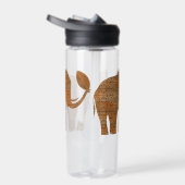 エレファントトライバルアートデザイン ウォーターボトル (右面)