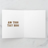 エレファントトライバルアートデザイン カード (内部)