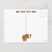 エレファントトライバルアートデザイン シーズンポストカード (裏面)