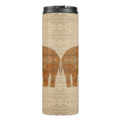 エレファントトライバルアートデザイン タンブラー (裏面)