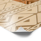 エレファントトライバルアートデザイン フォトプリント            (角)