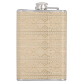 エレファントトライバルアートデザイン フラスク (裏面)