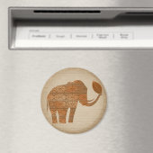 エレファントトライバルアートデザイン マグネット (インサイチュ (食洗機))