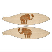 エレファントトライバルアートデザイン ミニバスケットボール (パネル)