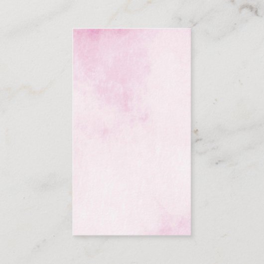 エレファントトロピカルサマーフローラおむつラッフル エンクロージャーカード (裏面)