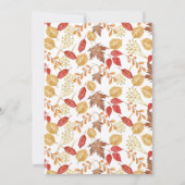 エレファントドライブバイベビーシャワーパレード招待状 招待状 (裏面)