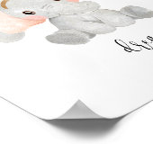 エレファントドリーム子供部屋ポスター ポスター (角)