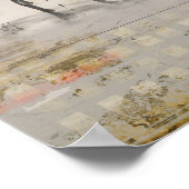 エレファントノマドワイルドライフプリント ポスター (角)