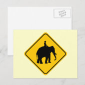 エレファントバックライダークロッシング ポストカード (正面/裏面)