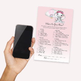 エレファントバルーンあなたの電話のベビーゲーム