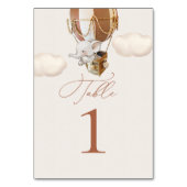 エレファントバルーンテーブル番号 テーブルナンバー (裏面)